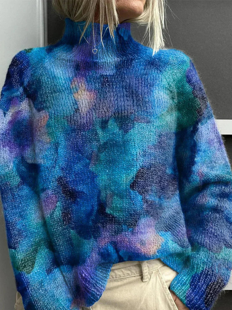 Garci | Pletený sveter s prírodnými motívmi