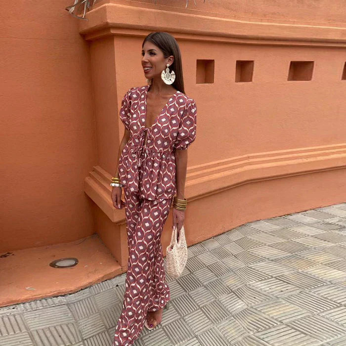 Élodie | Chic letný set dvoch kusov