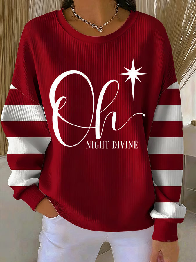 Isabelle™ | Vianočný sveter s potlačou