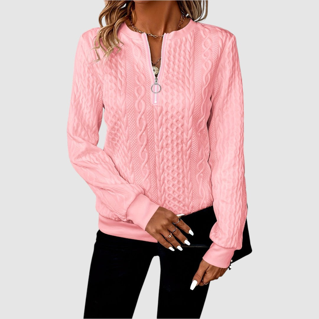 Rozárie - Štýlový pletený sveter