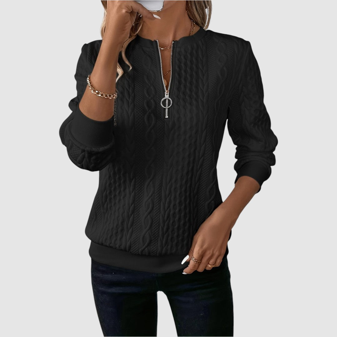 Rozárie - Štýlový pletený sveter